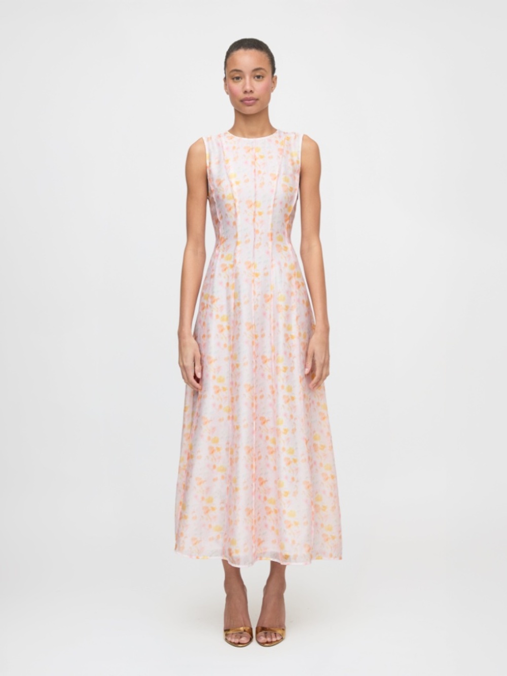 Hill House Home The Leanne Dress - Sunwashed Petals Size SSunwashed Petals / S - Picture 2 of 3